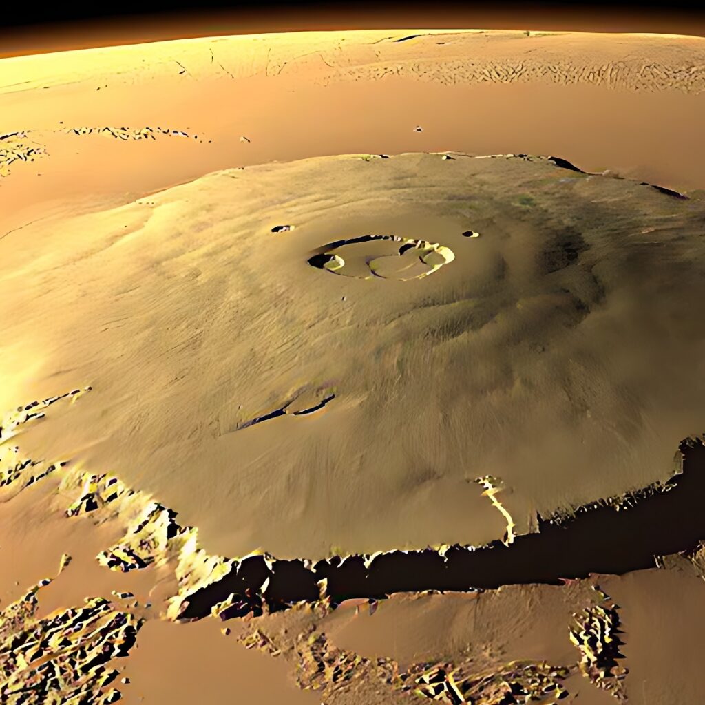 Olympus Mons Volcanoe